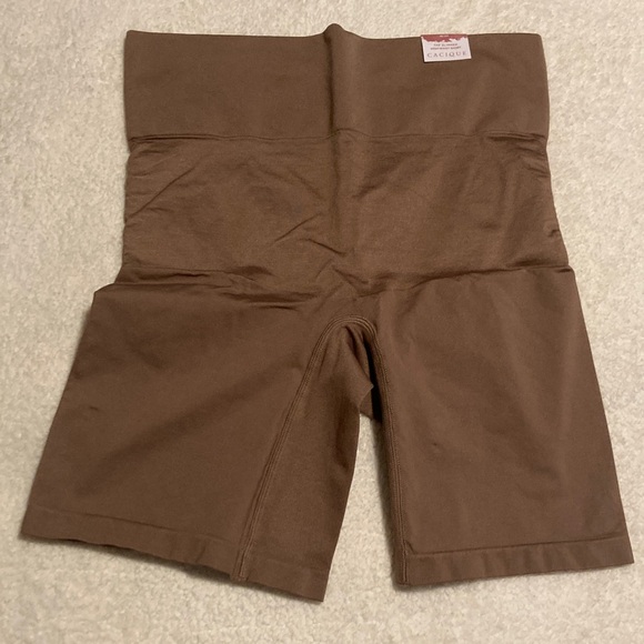 Cacique Other - NWT Cacique Lane Bryant Taupe Slimmer High Waste Shorts Body Shaper Size 18/20